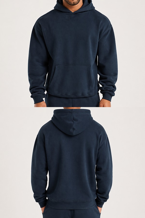 Athletic Hoodies front back