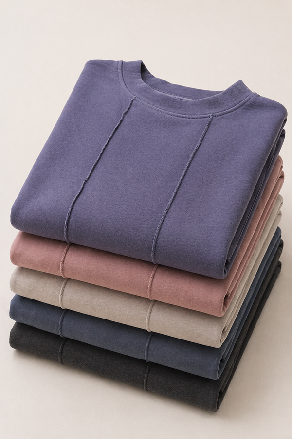 Bamboo Fabric Sweatshirts types colors