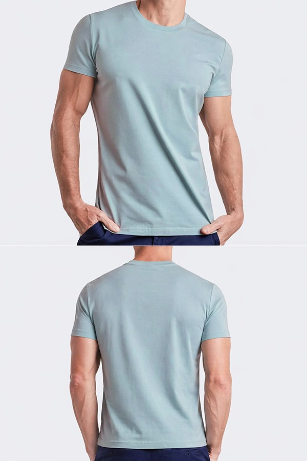 Breathable Lightweight T-Shirts front back