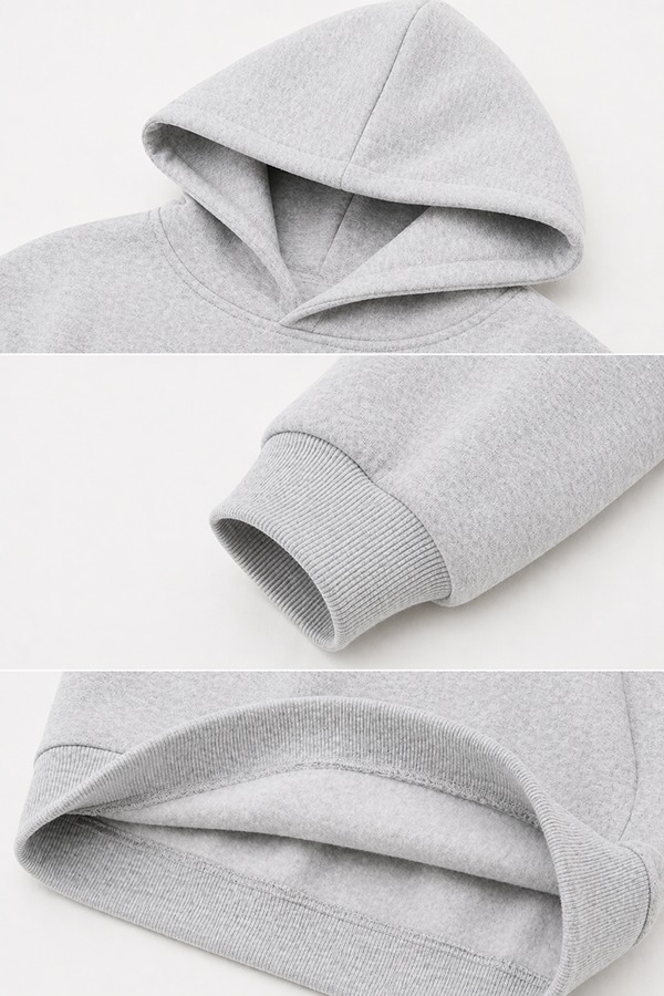 Brushed Fleece Hoodies details
