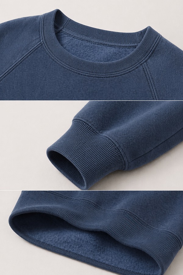 Brushed Fleece Sweatshirts details