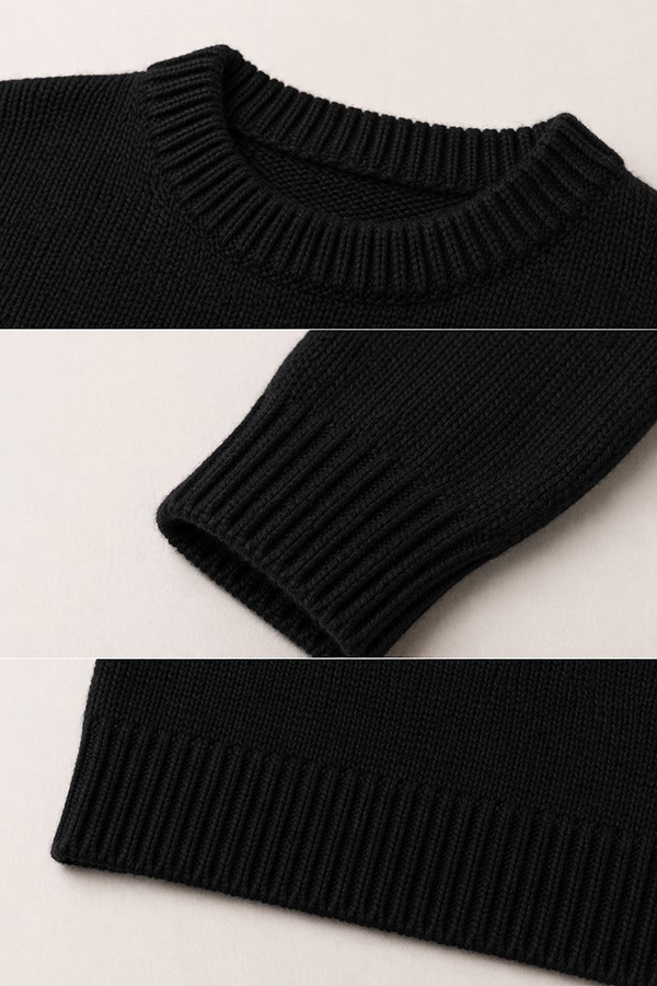 Chunky Heavy Gauge Sweaters details