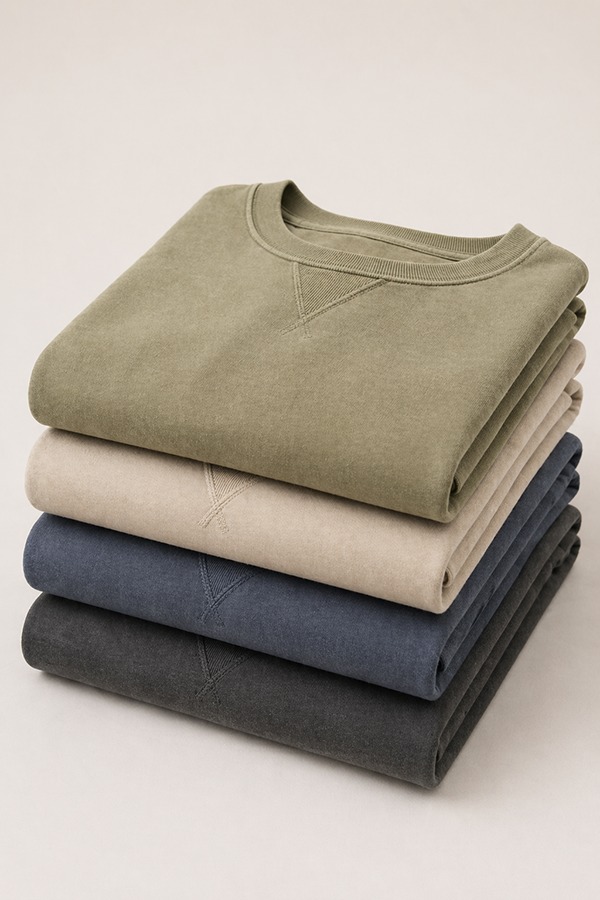 Classic Crewneck Sweatshirts types colors