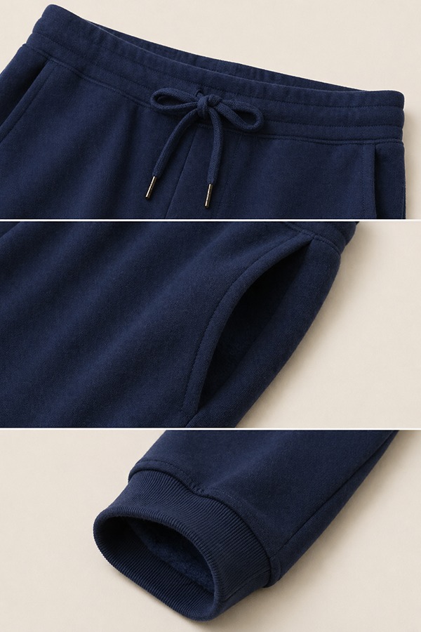 Cotton Fleece Joggers details