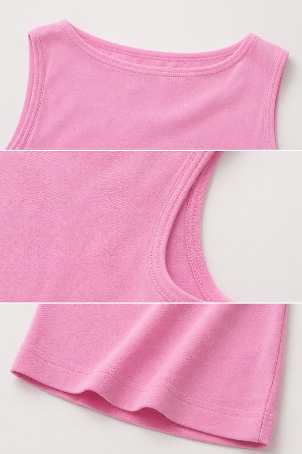 Cotton Spandex Stretch Tanks details