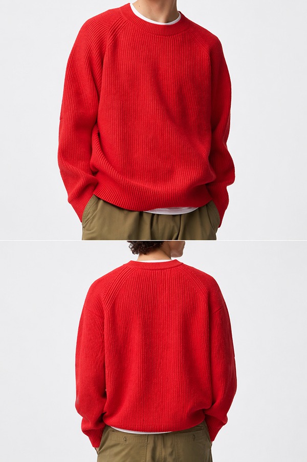 Crewneck Sweaters front back