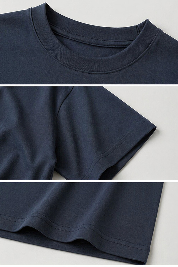 Cropped T-Shirts details