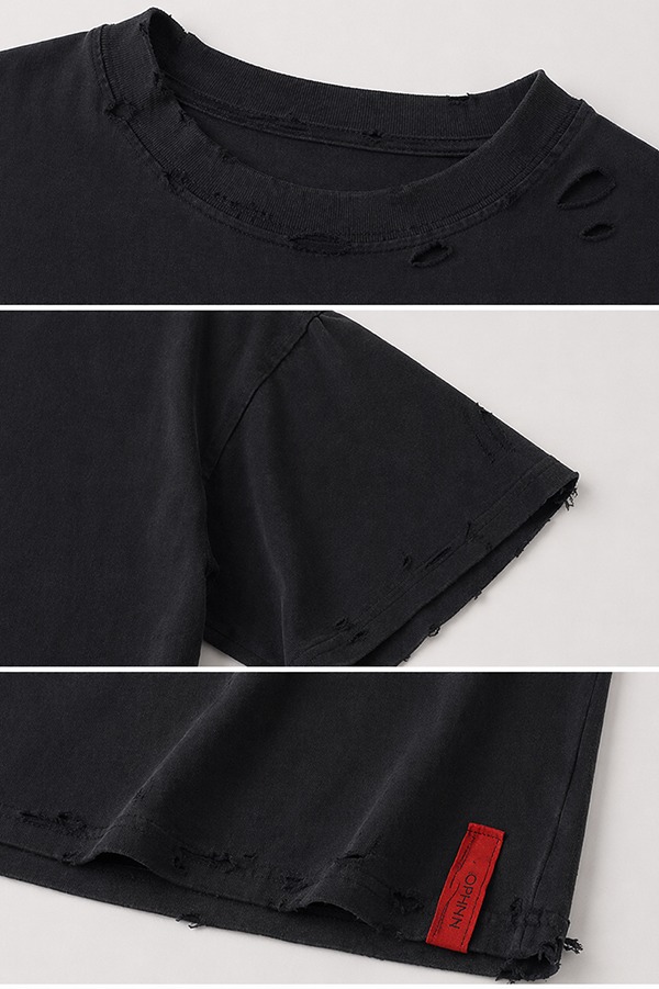 Distressed T-Shirts details
