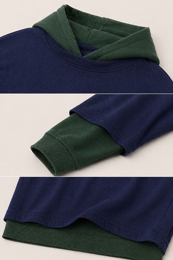 Double-Layer Hoodies details