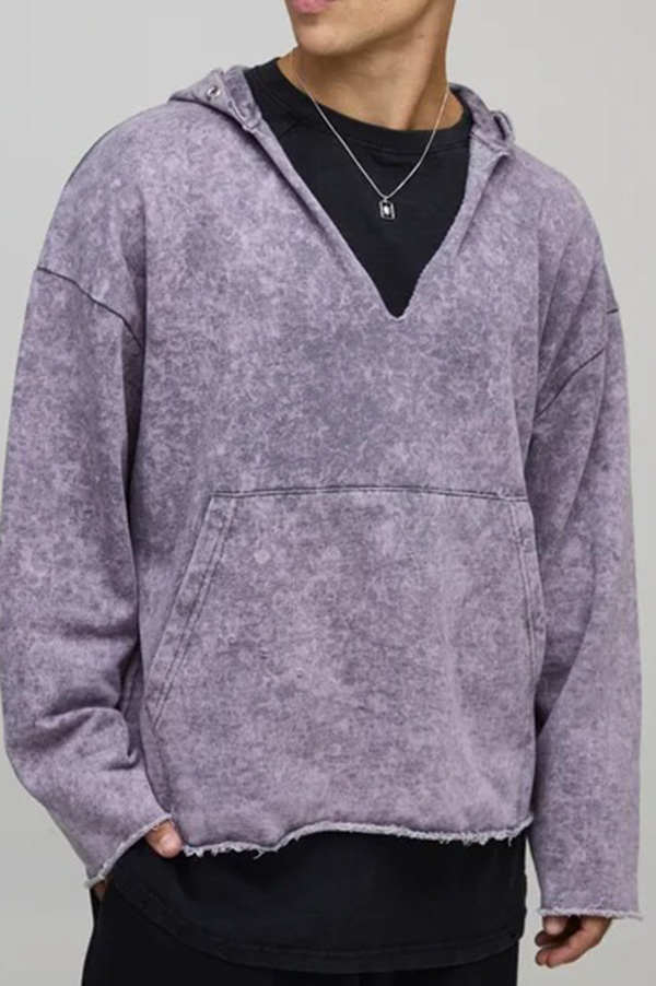 Drop Shoulder Hoodies