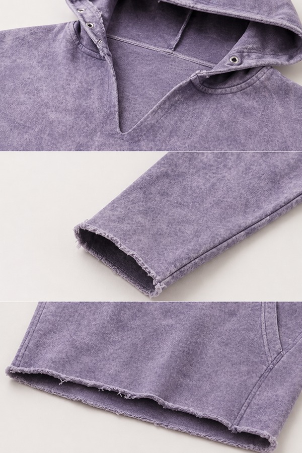 Drop Shoulder Hoodies details