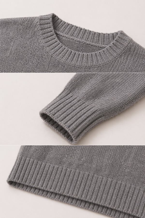 Drop Shoulder Sweaters details