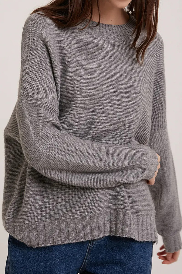 Drop Shoulder Sweaters