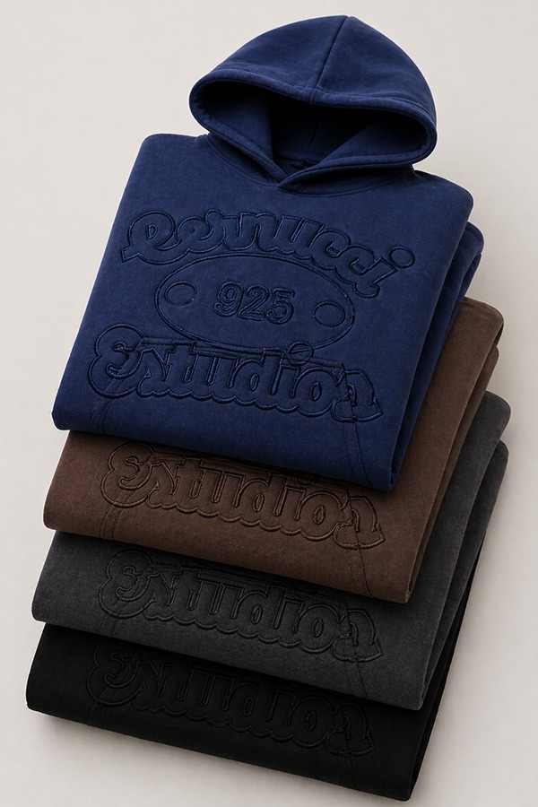 Embroidered Hoodies types colors