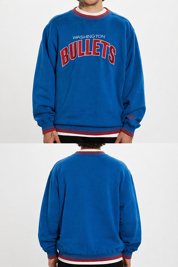 Embroidered Sweatshirts front back