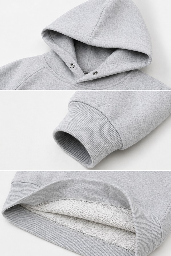 French Terry Hoodies details