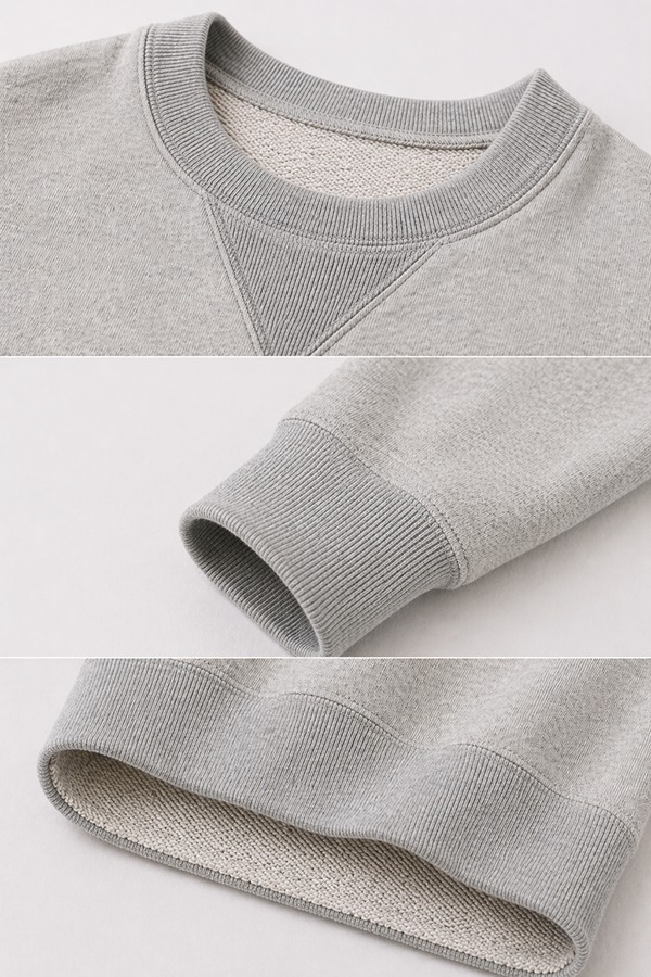 French Terry Sweatshirts details
