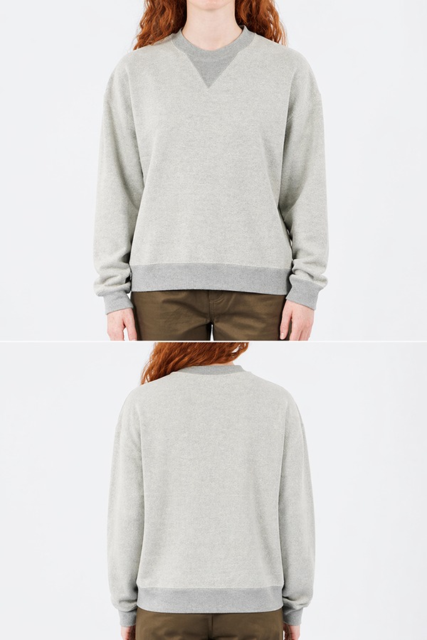 French Terry Sweatshirts front back