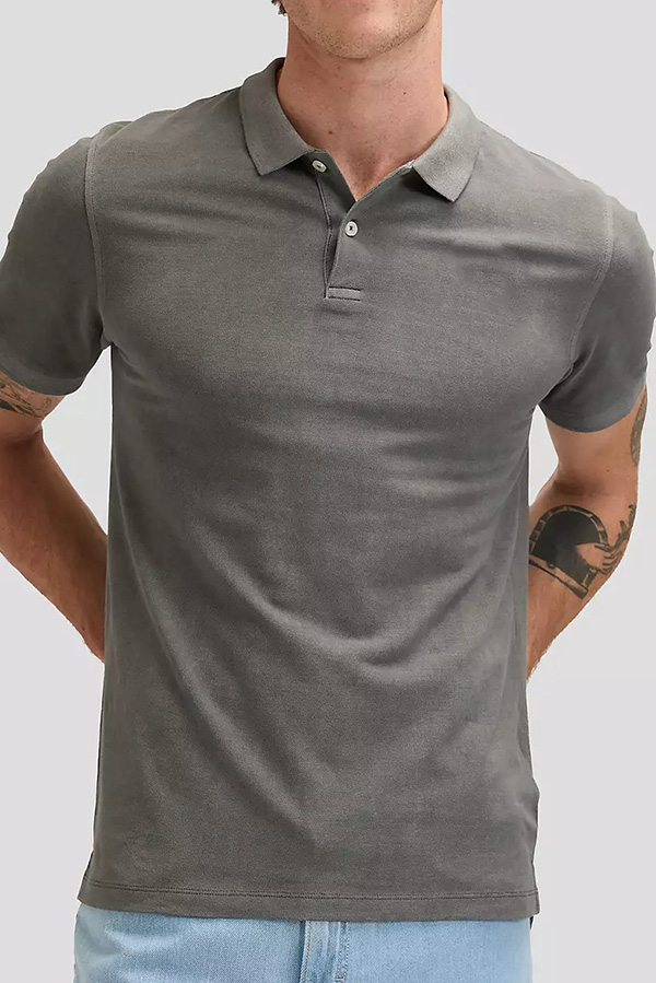 Garment-Dyed Polo Shirts