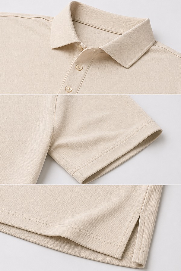 Golf Polo Shirts details