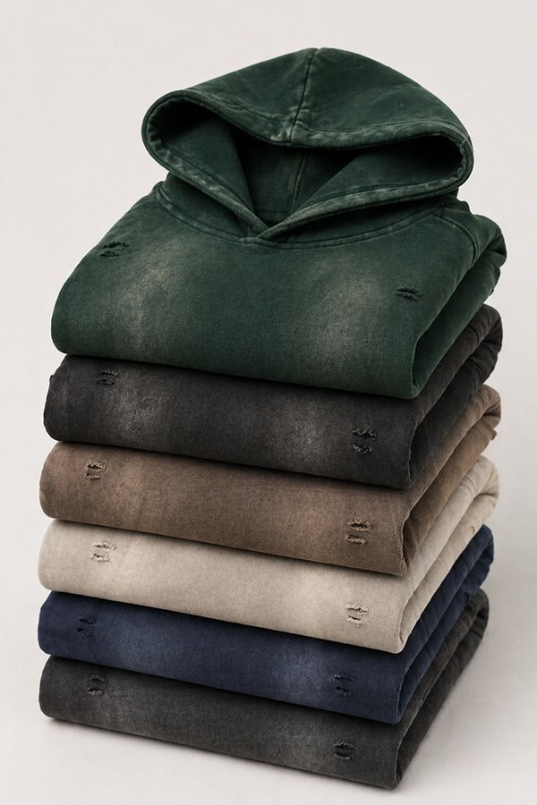 Heavyweight Fleece Hoodies types colors