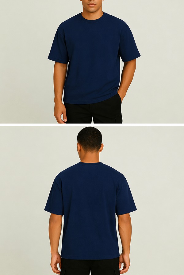 Heavyweight T-Shirts front back