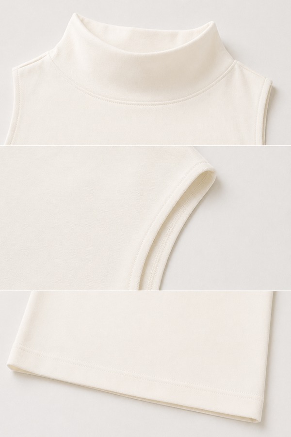 High Neck Tank Tops details