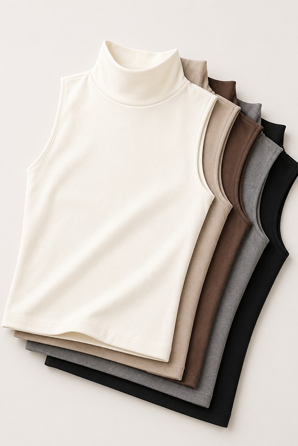 High Neck Tank Tops types colors