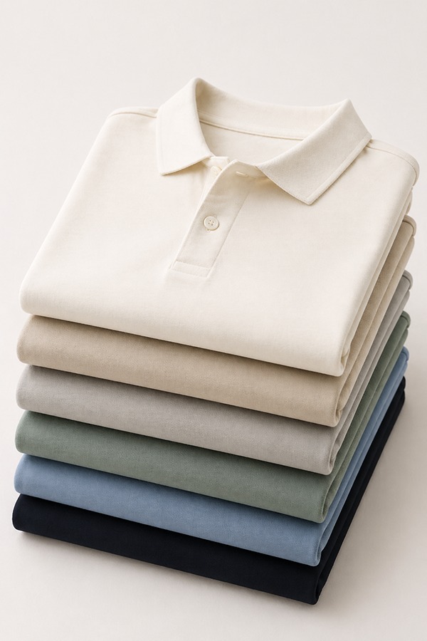 Interlock Polo Shirts types colors