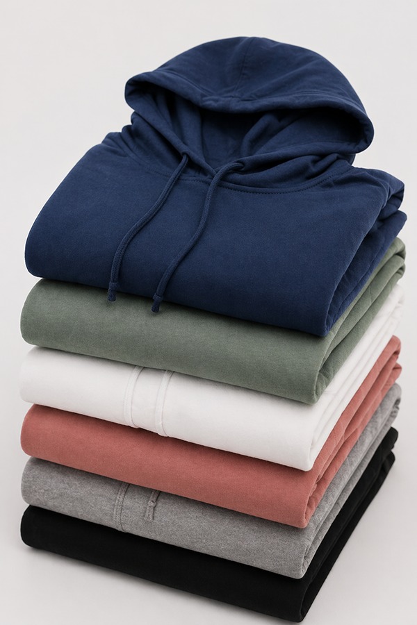 Lightweight Hoodies types colors