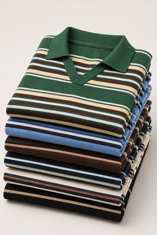 Mercerized Cotton Polo Shirts types colors