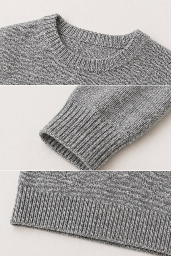 Mid Gauge Sweaters details