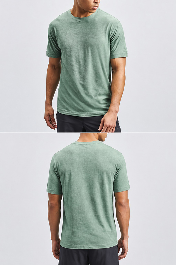 Moisture-Wicking T-Shirts front back