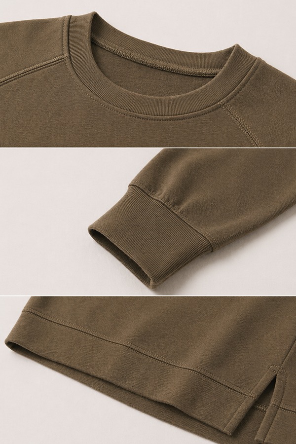 Organic Cotton Sweatshirts details