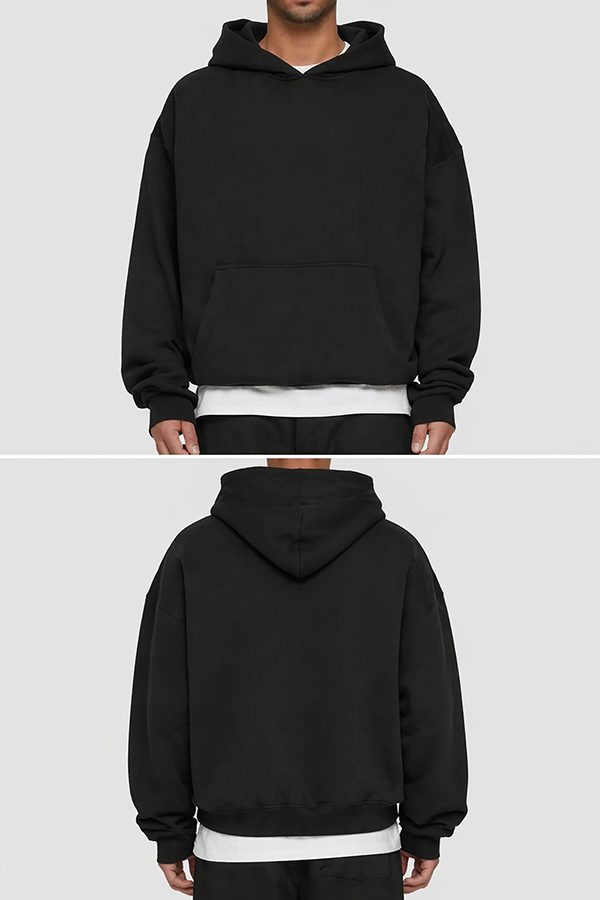 Oversized Hoodies front back