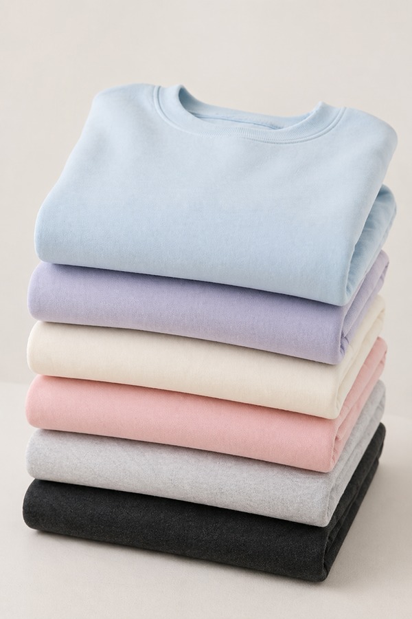 Oversized Sweatshirts types colors
