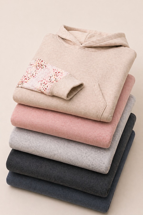 Patchwork Hoodies types colors