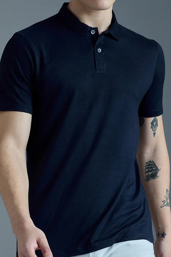 Polyester Spandex Performance Polos
