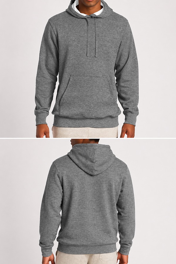 Promotional Hoodies front back