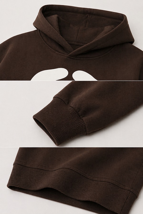 Puff Print Hoodies details