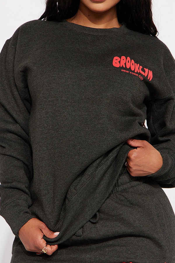 Puff Print Sweatshirts