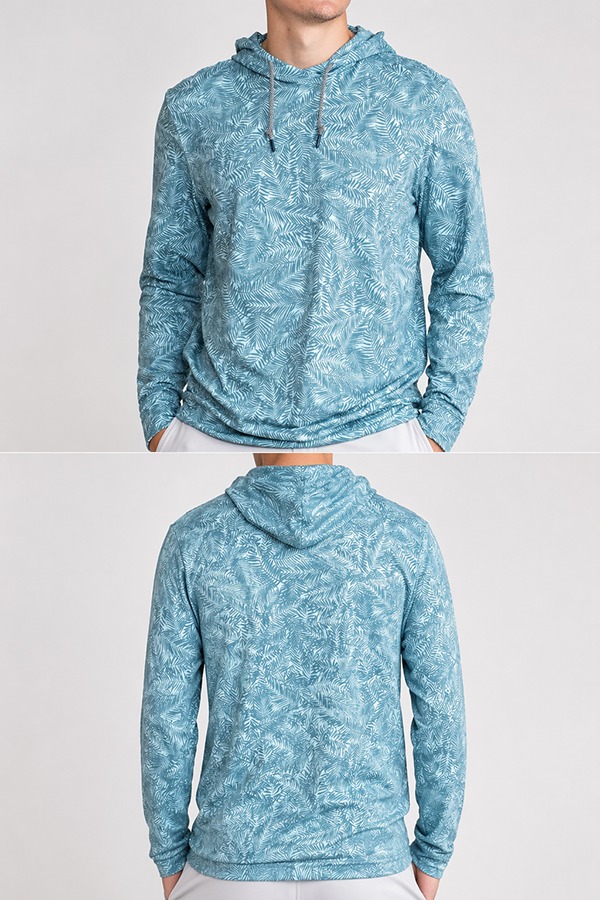 Quick-Dry Hoodies front back