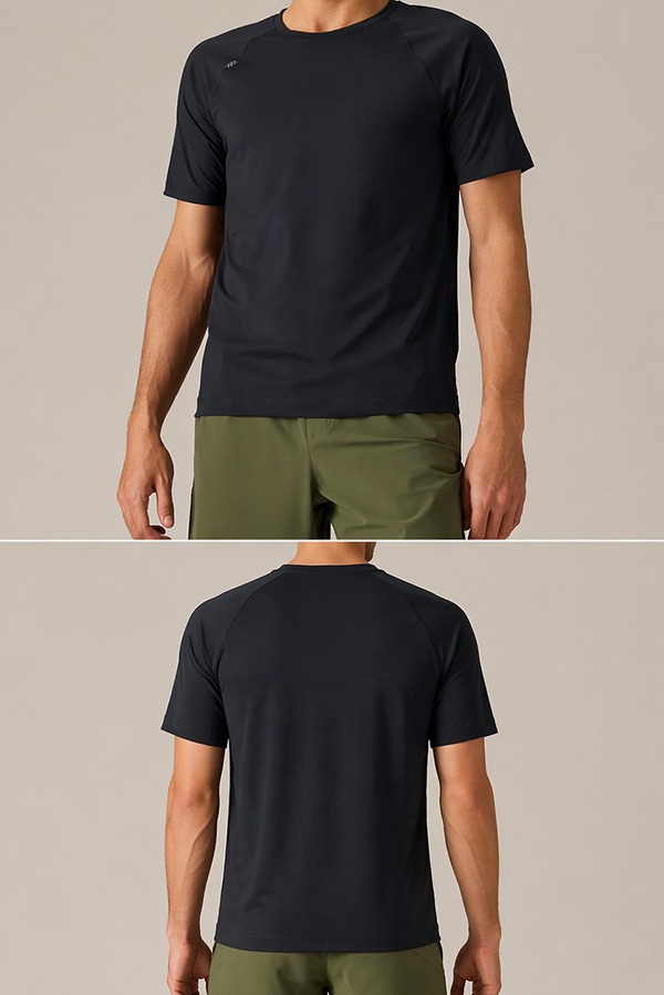 Quick-Dry T-Shirts front back
