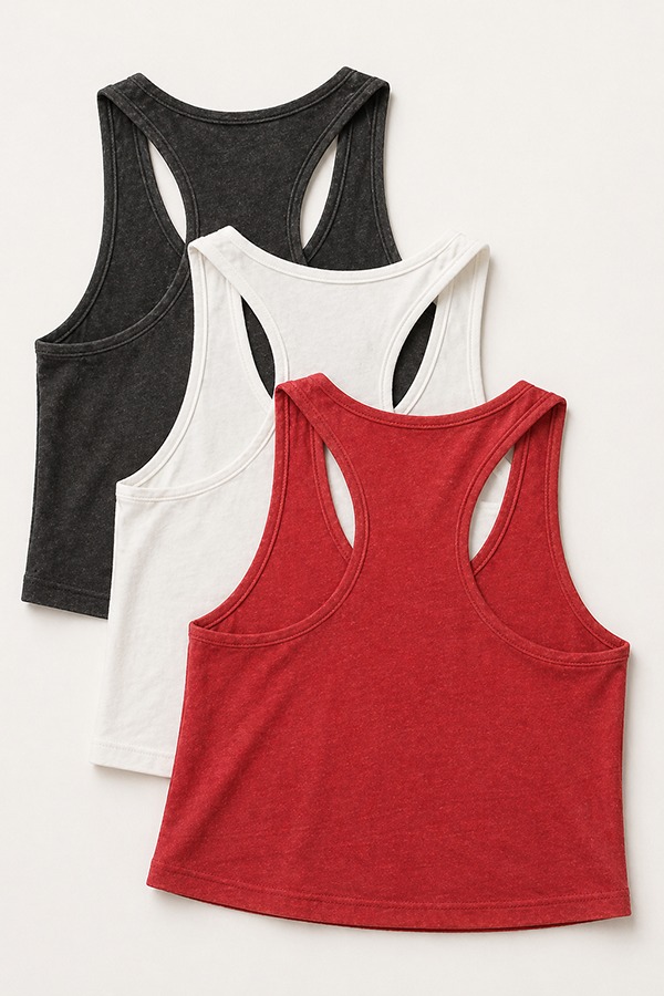 Racerback Tank Tops types colors