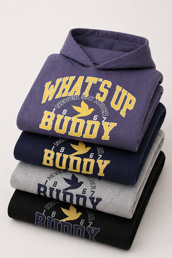 Screen Printed Hoodies types colors