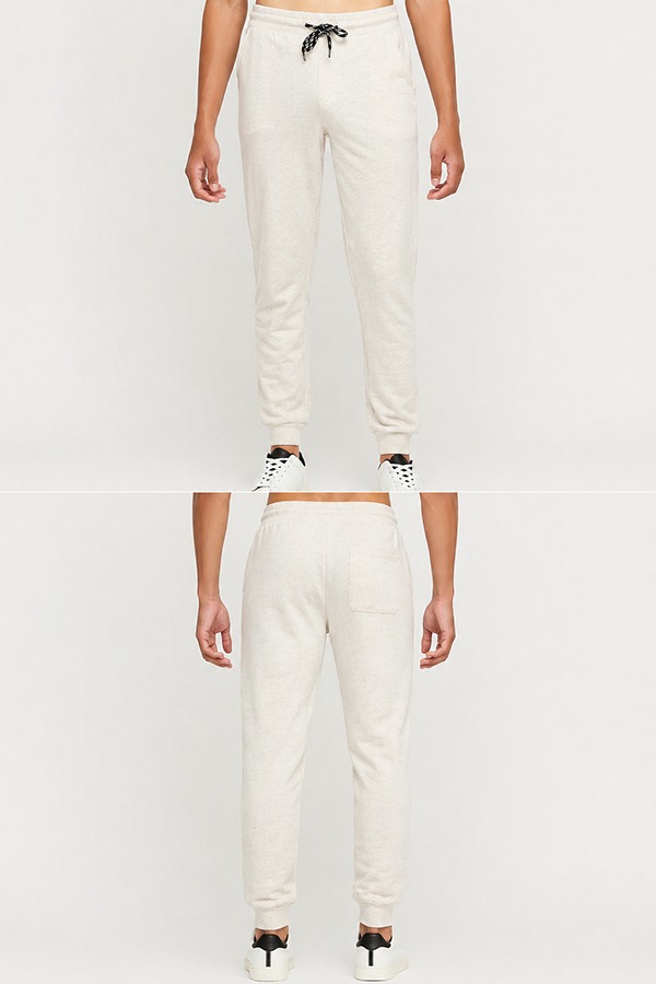 Slim Fit Joggers front back