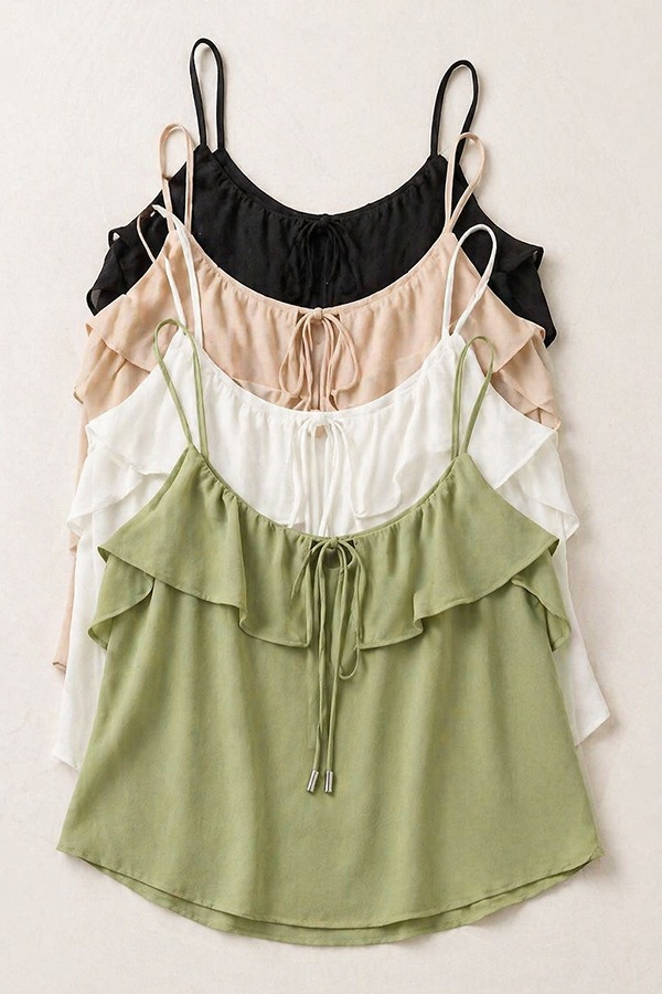 Spaghetti Strap Tank Tops types colors