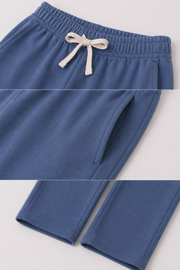 Straight Leg Sweatpants details