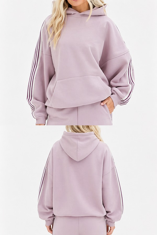 Sustainable Fabric Hoodies front back