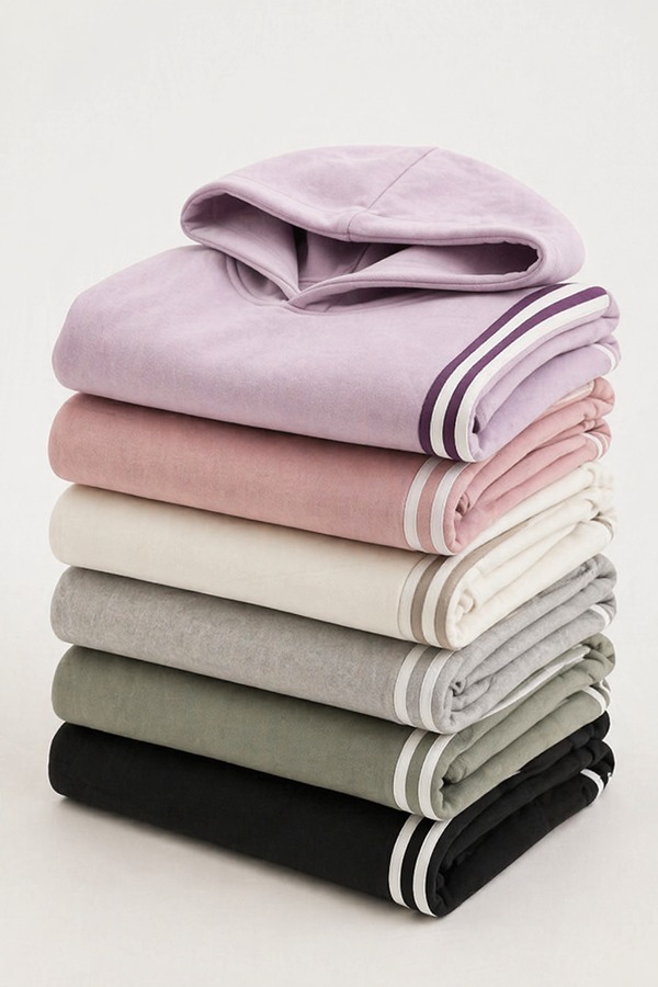 Sustainable Fabric Hoodies types colors